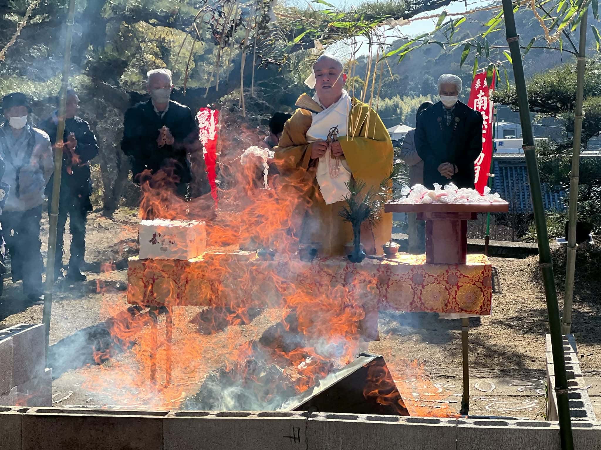 初観音・浄焚会（ぜんざい接待・お焚き上げ）の画像
